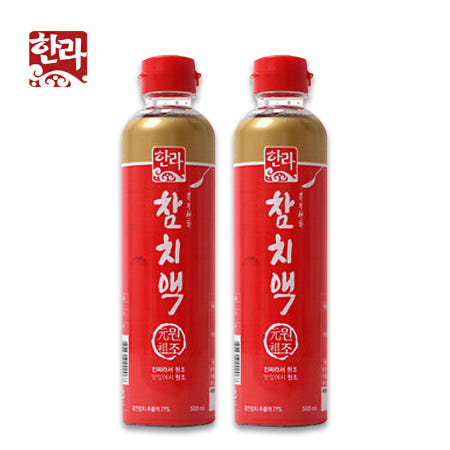 한라식품 참치액 900ml 2개