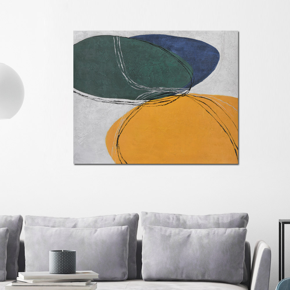인테리어 추상화 캔버스 액자 (100cmx75cm) - 상세 이미지 4