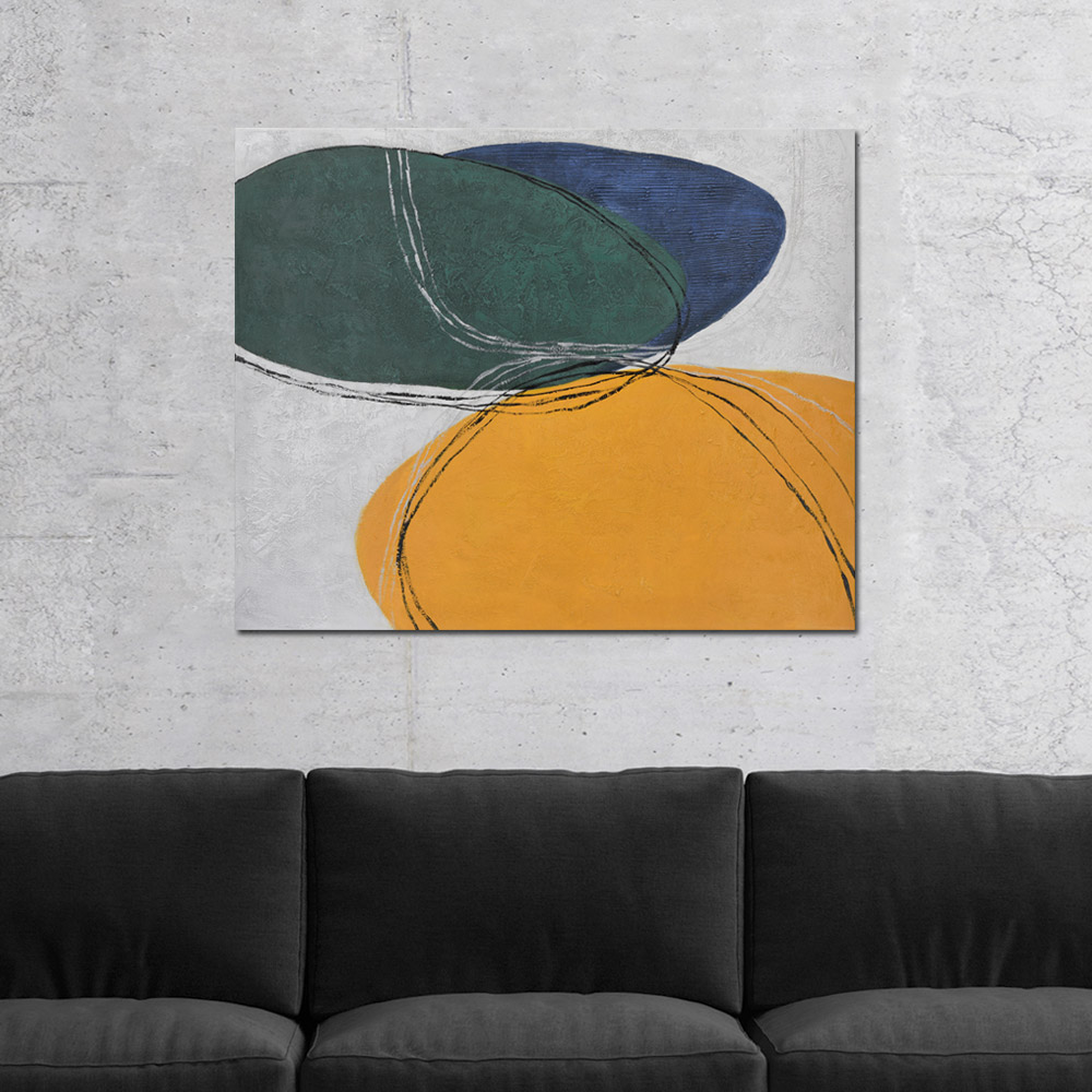 인테리어 추상화 캔버스 액자 (100cmx75cm) 이미지 6
