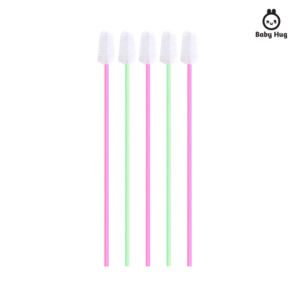 하이비 다용도 빨대 세척 솔 5P / 10P 돌아기 아기 유아 빨대컵 - 상세 이미지 2