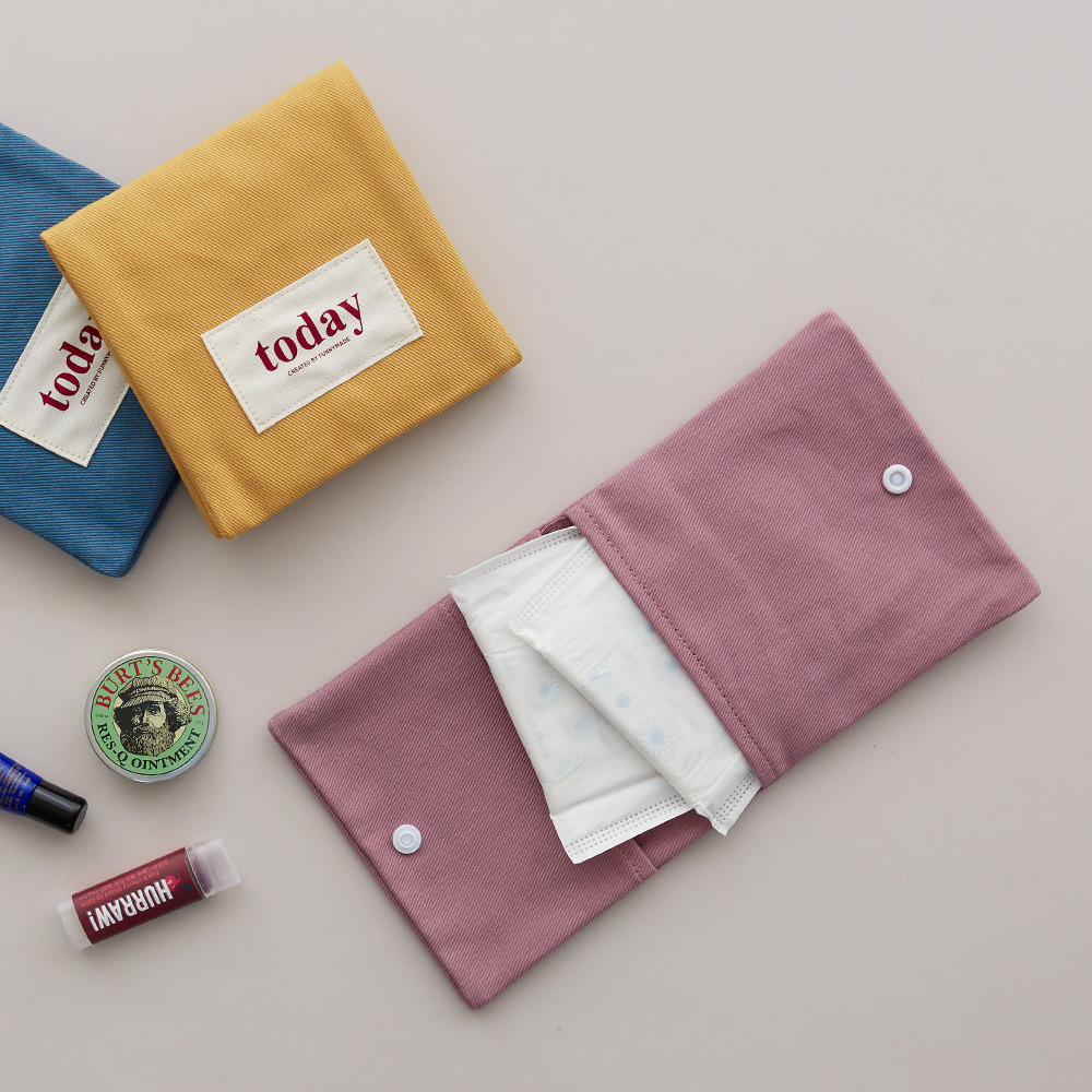 투데이 시크릿 생리대 파우치