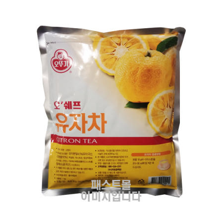 오뚜기 오쉐프 유자차 1kg