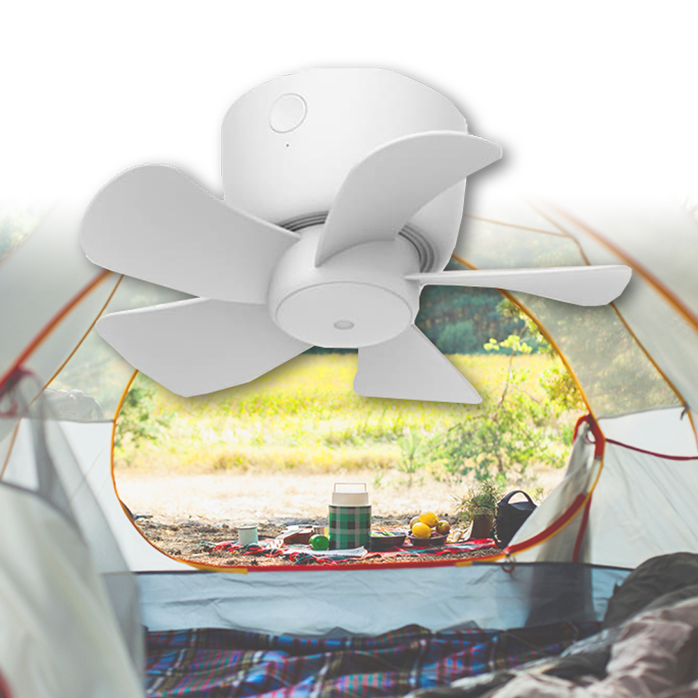 애니클리어 캠핑용 천장형 선풍기 휴대용 대용량 배터리 타프팬 에어 써큘레이터 4000mAh