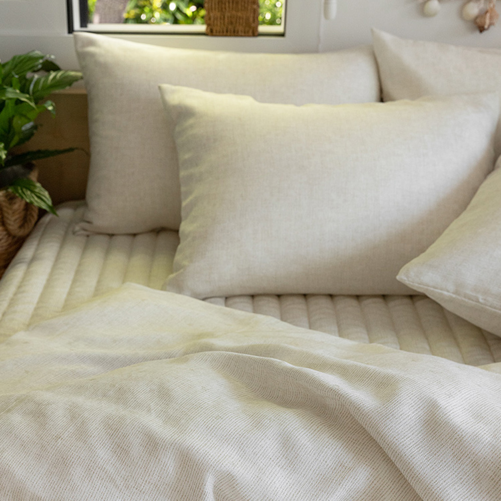 시원한 100% 프리미엄 인견 여름침구 스텔라 베이지 SS Q K SK