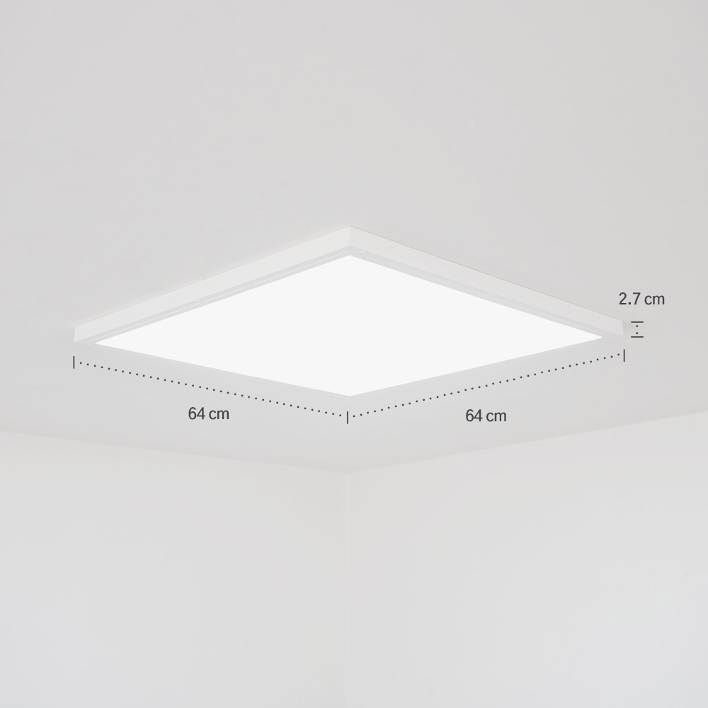 LED 데이온 슬림 직하 엣지 평판조명 50W (640 x 640) - 상세 이미지 5