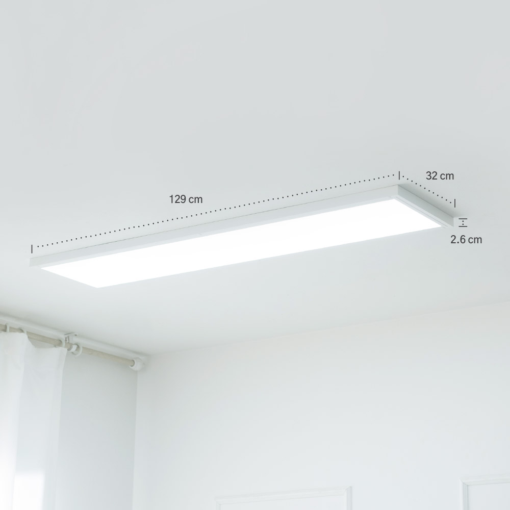 LED 데이온 슬림 직하 엣지 평판조명 50W (1285 x 320)