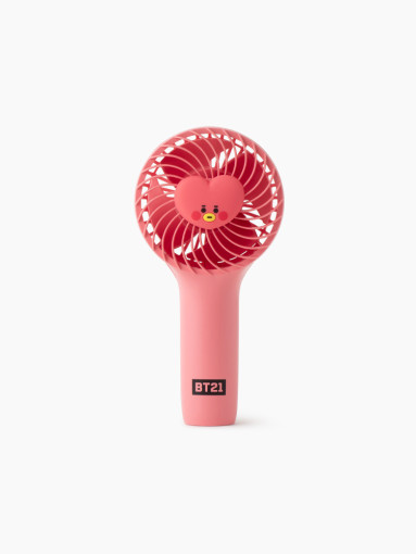 Friends Line Bt21 Tata Baby Handy Mini Fan | K-Pop Merch