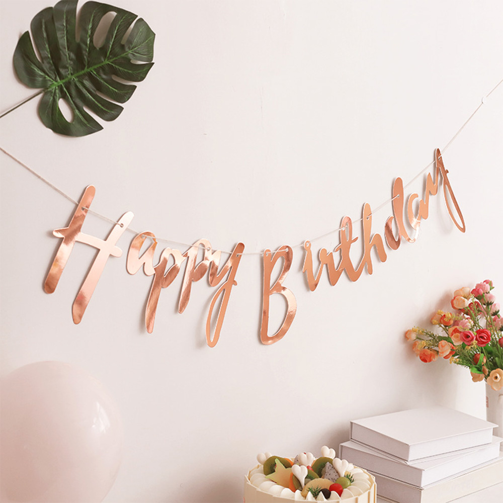 [브로키] 생일가랜드 생일파티용품 생일축하가랜드 이미지 6