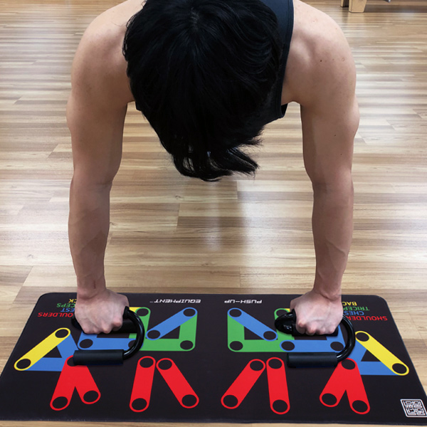 국대몸짱 푸쉬업패드 다양한 상체운동 멀티헬스기구 - 상세 이미지 4