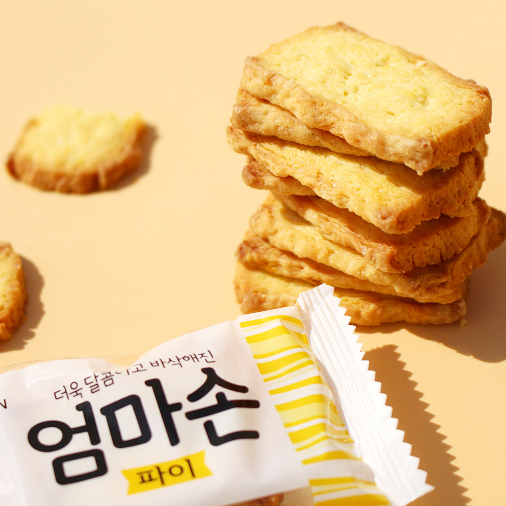 롯데제과 엄마손파이 127g x 3개/ 과자 간식 : 너만아는과자점