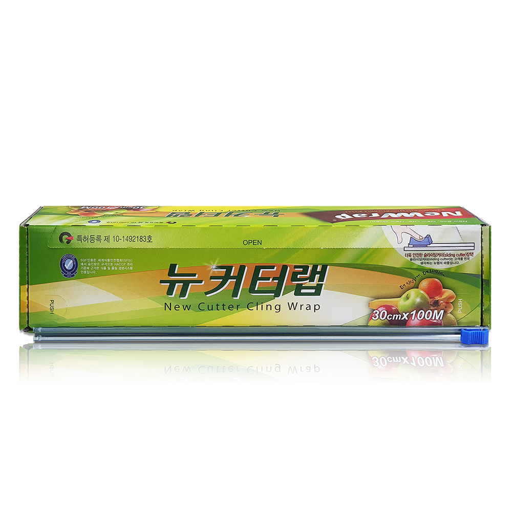 뉴랩 이지 슬라이딩 뉴커터랩 20cm x 100m x 2개 슬라이드 컷팅랩 - 상세 이미지 2