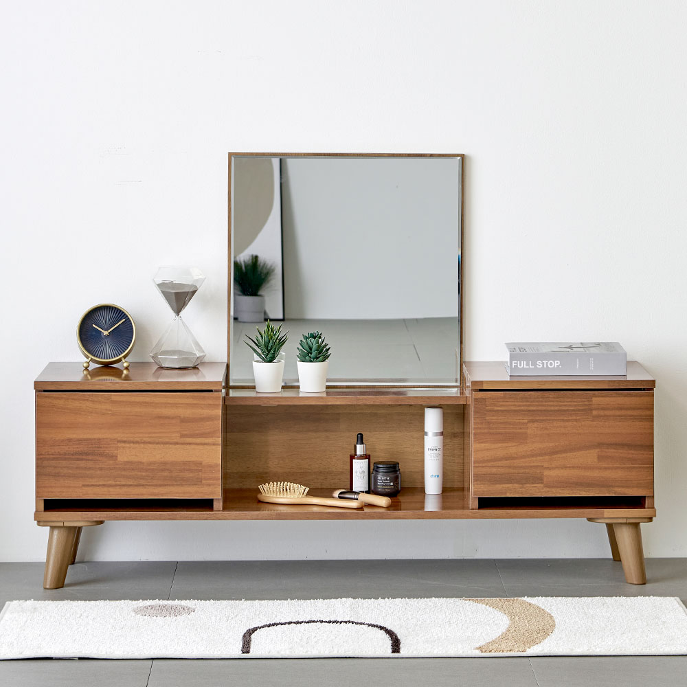 녹스 원룸 좌식 수납화장대