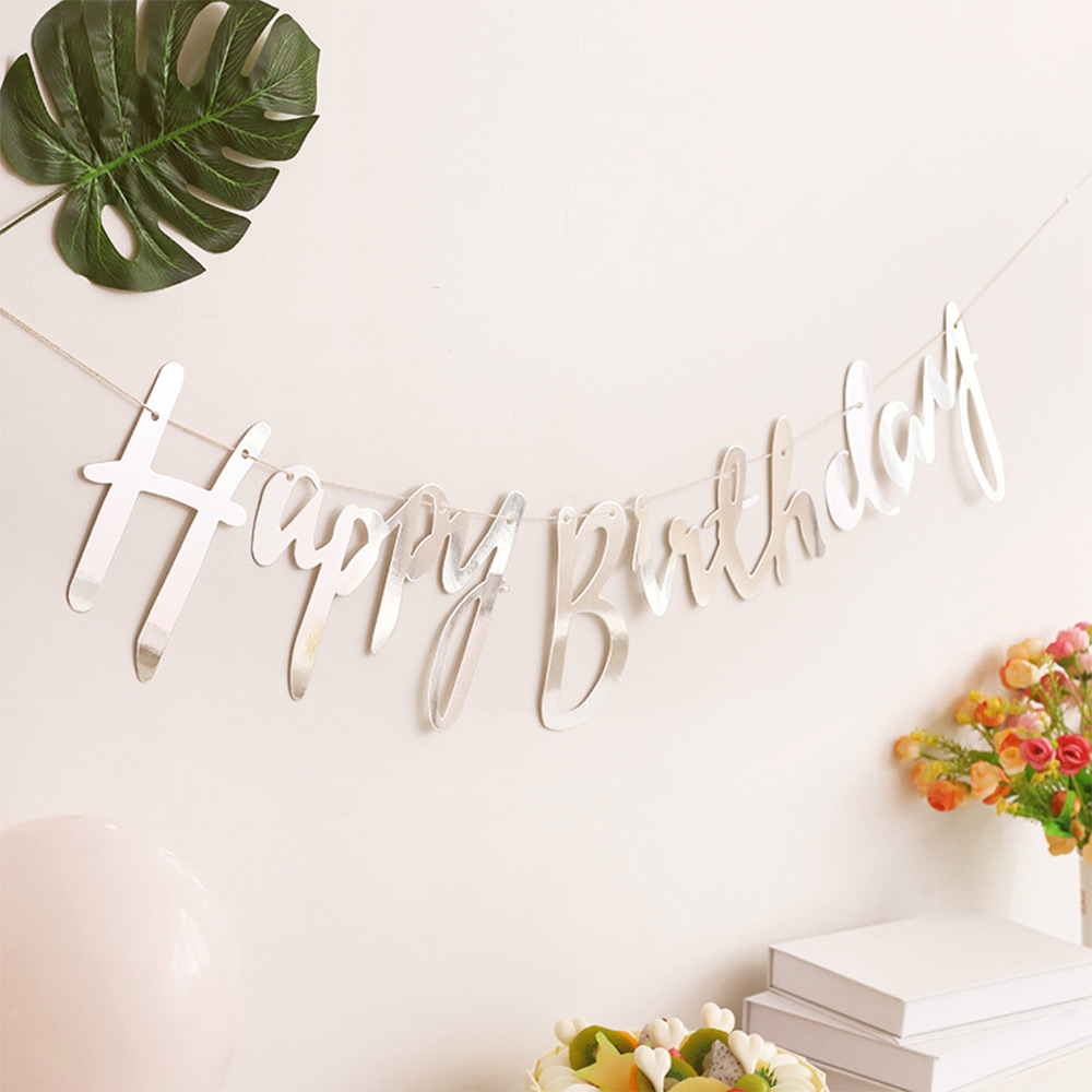 [브로키] 생일가랜드 생일파티용품 생일축하가랜드 - 상세 이미지 4