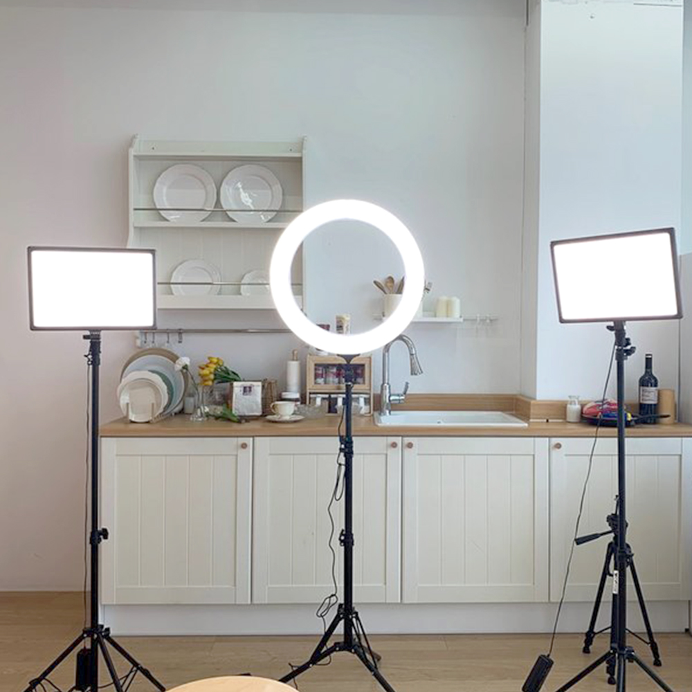 18인치 LED 링라이트 조명 개인방송 촬영 유튜브 - 상품 이미지