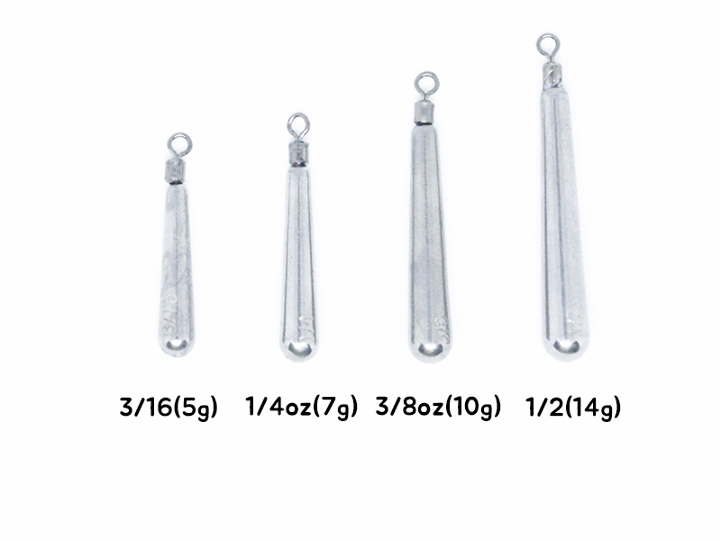 [파워히트] 텅스텐싱커 3/16oz 스틱 15개입 벌크 - 상세 이미지 2