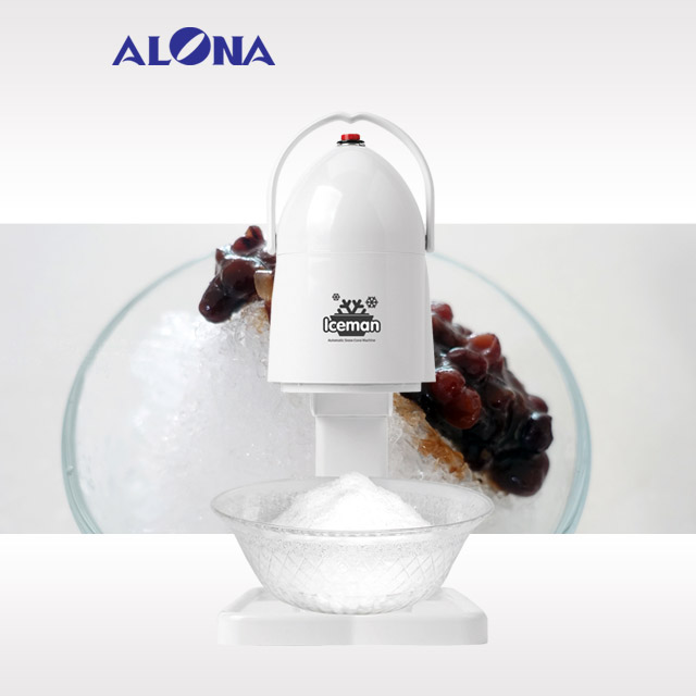 아로나 눈꽃 빙수기 빙수기계 가정용 팥빙수기계 얼음 우유 국산