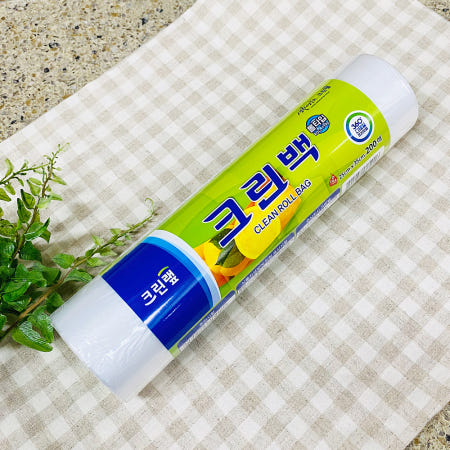 크린랩 크린롤백 200매 (중) 25x35 / 위생비닐