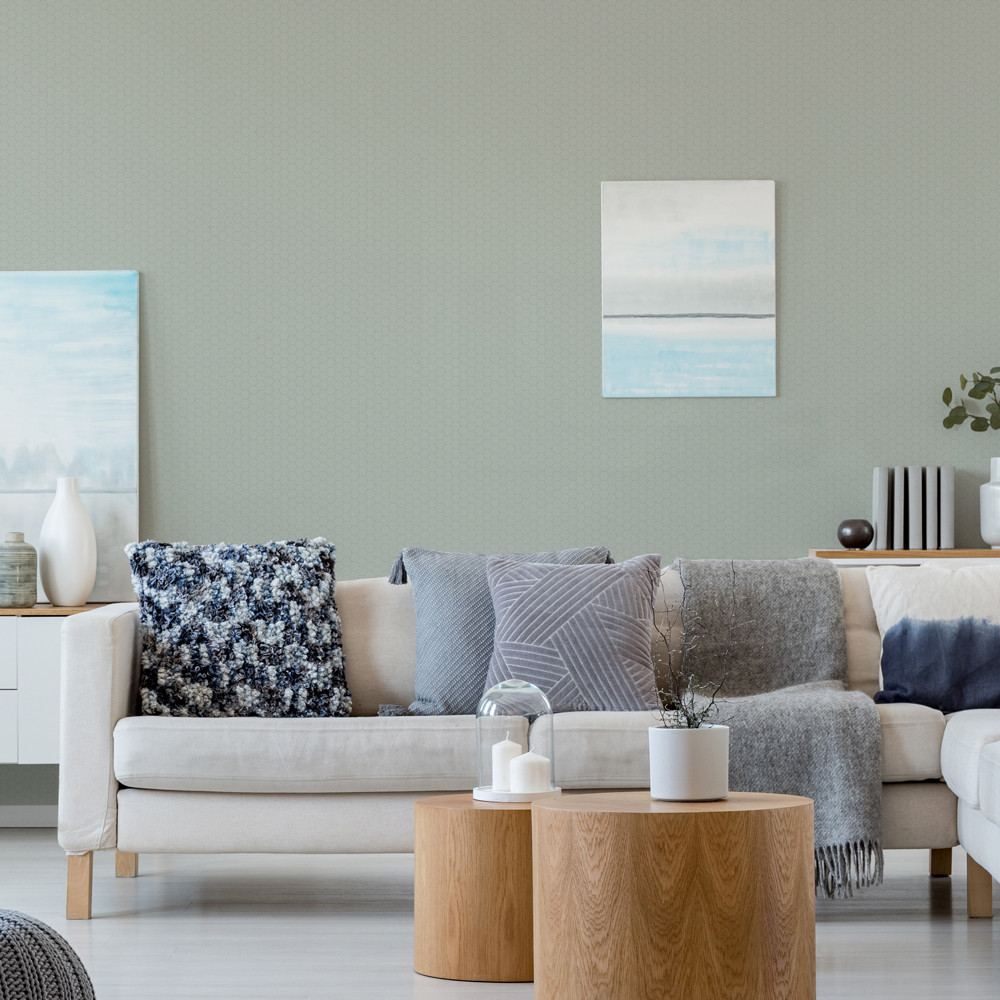 친환경 접착식 단열벽지 보온 방한 곰팡이 결로방지 5T 2.3M 모노라인