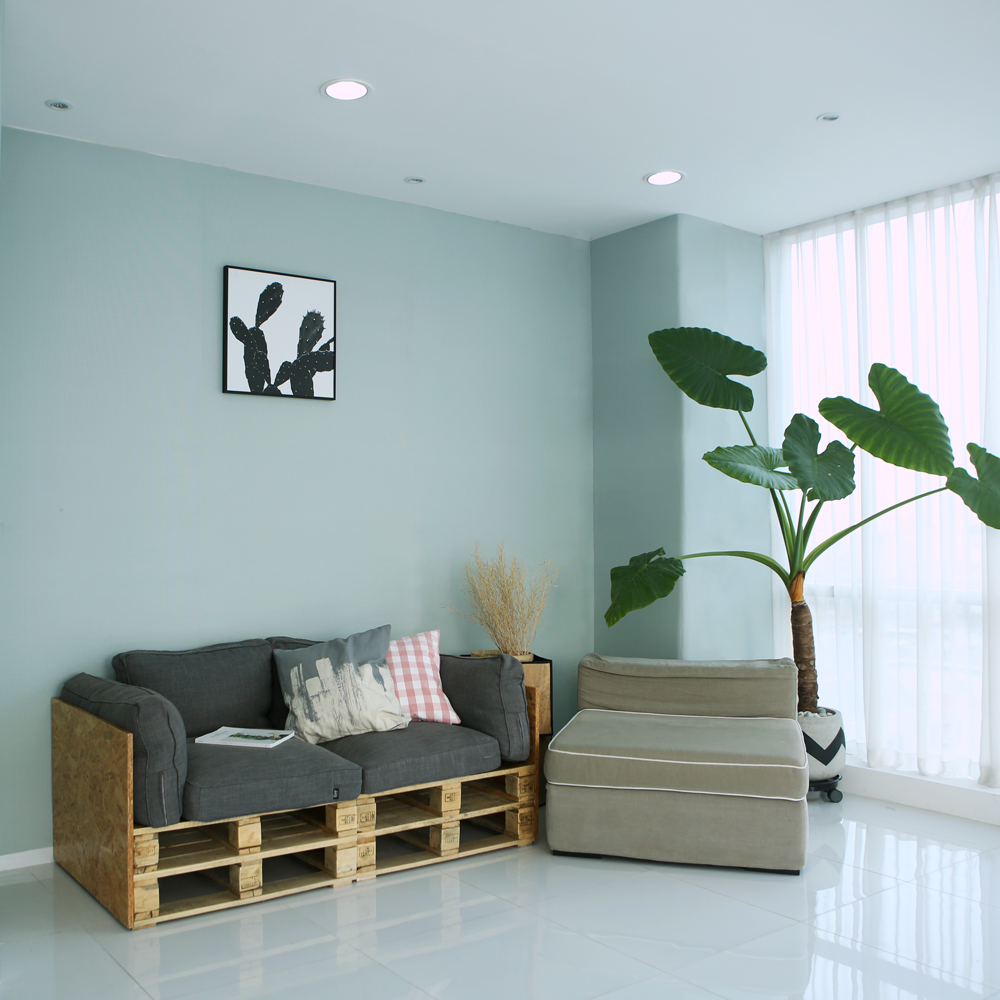 친환경 접착식 단열벽지 보온 방한 곰팡이 결로방지 5T 1M 모노라인