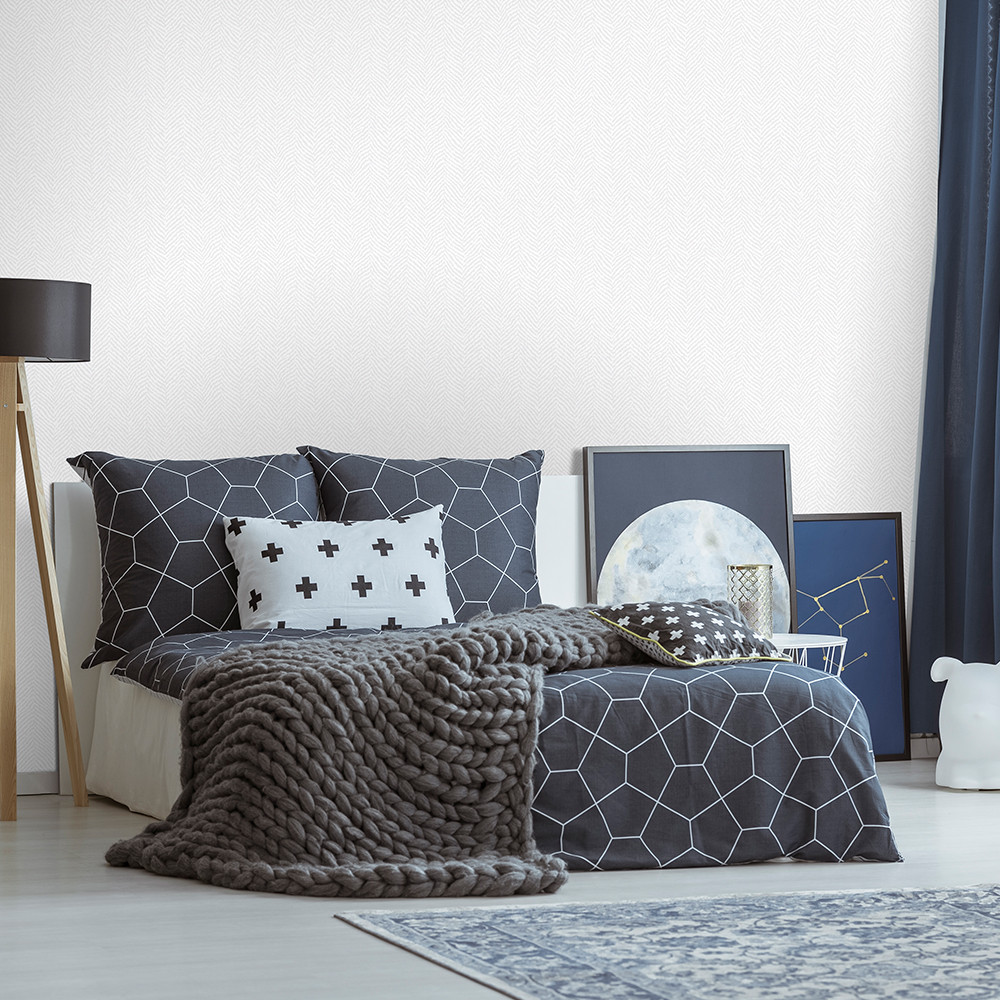 친환경 접착식 단열벽지 보온 방한 곰팡이 결로방지 5T 1M 모노라인