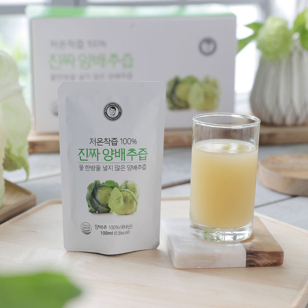 김재식헬스푸드 저온착즙 100% 국내산 양배추즙 100ml 30팩 가격 추이 김재식 헬스푸드 김재식헬스푸드 저온착즙 100% 국내산 양배추즙 100ml 30팩 - 최저가 19,900원