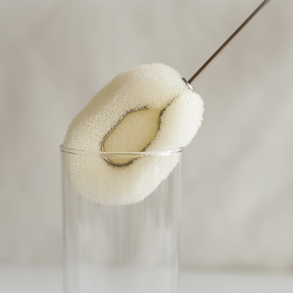 우레탄 유리컵 텀블러 세척솔 본품 - 상품 이미지