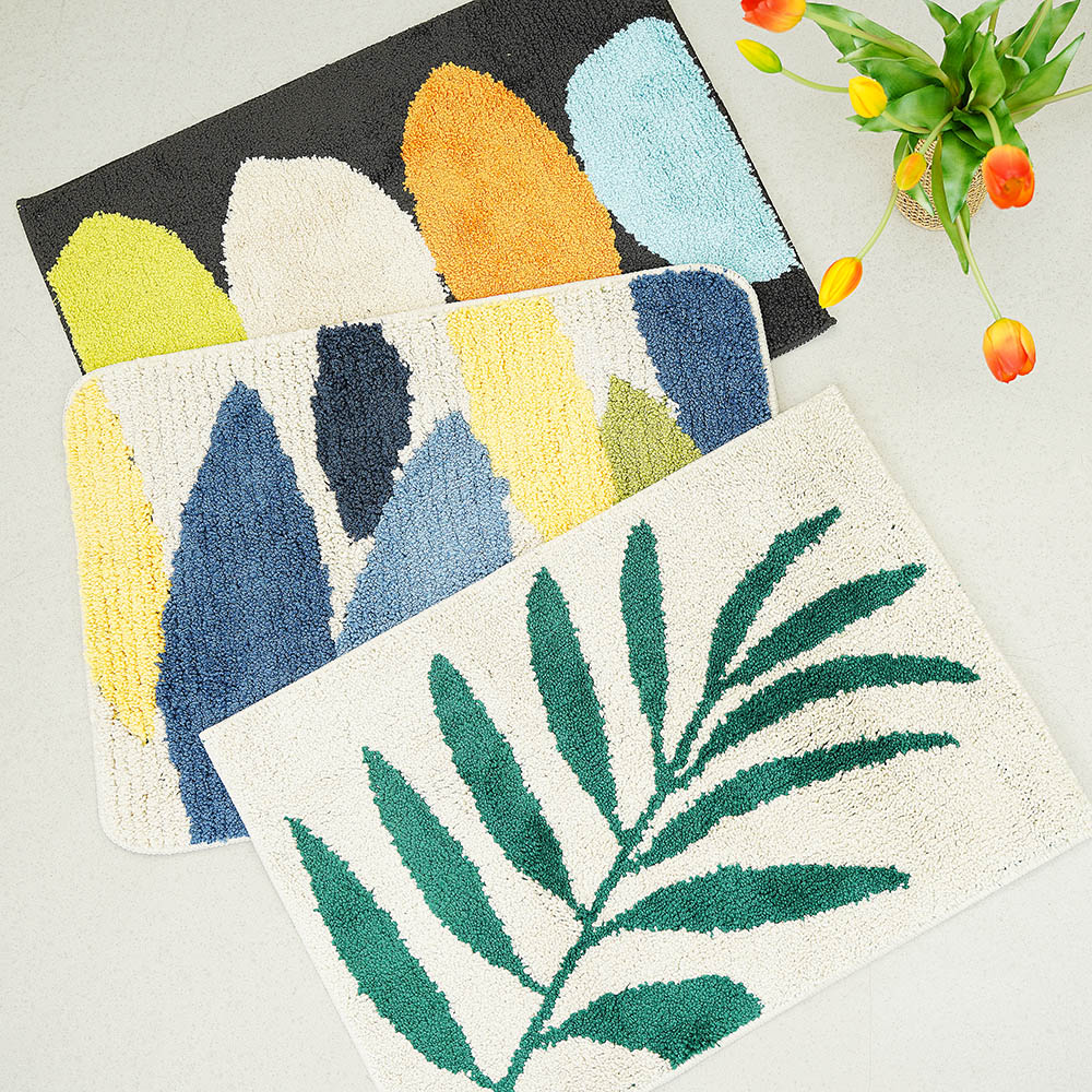 빅리프 욕실 발 매트 현관 주방 러그 발판 발수건 빅리프S