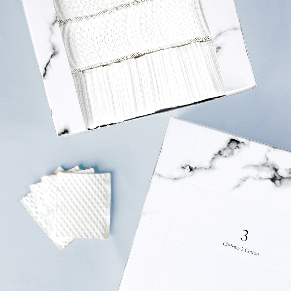 크리스마 순면 대용량 국내생산 엠보화장솜 1,200매(600매 2박스)