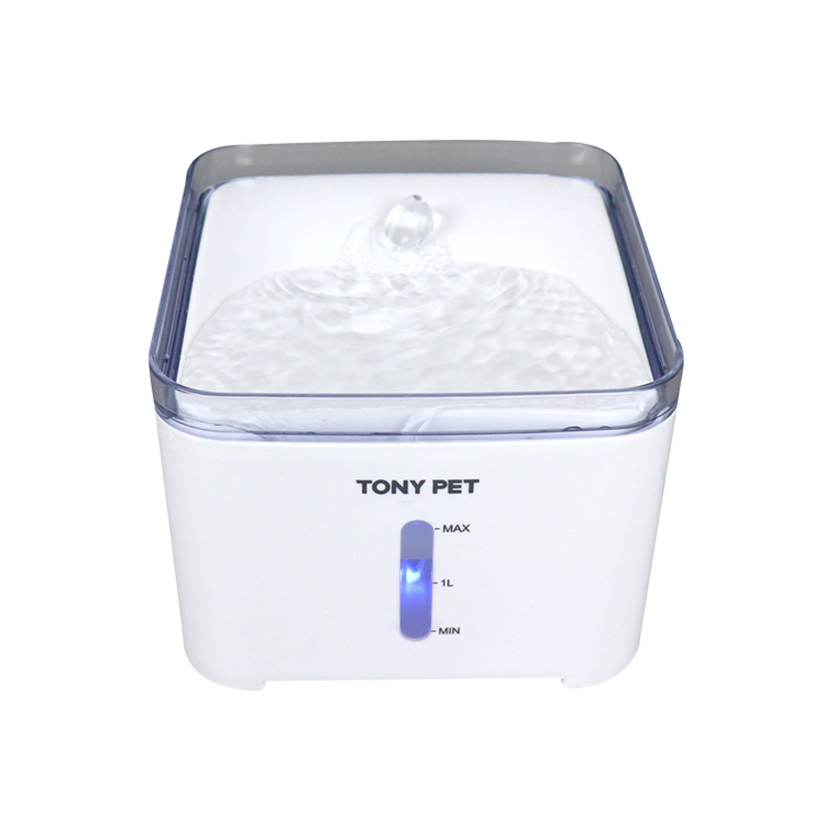 토니펫 스프링풀 자동 급수기 강아지 고양이 3단계 음수량 조절