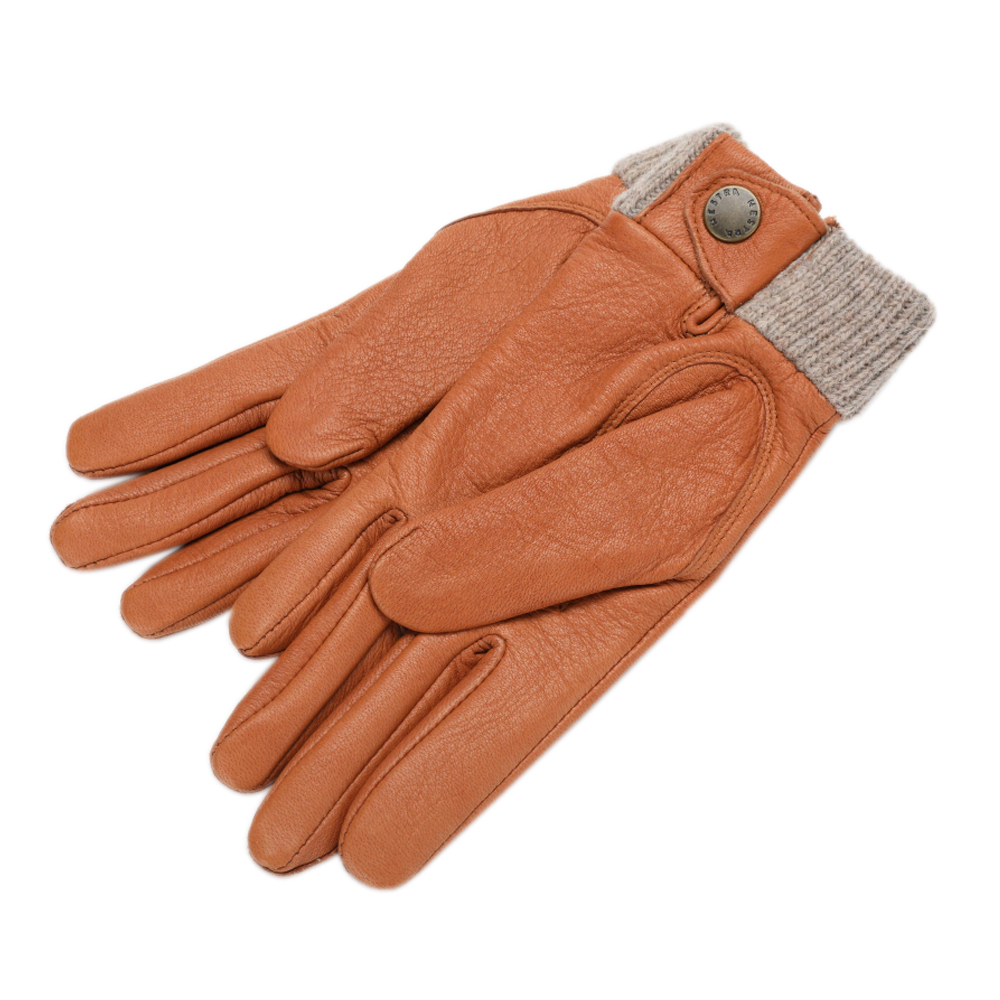 헤스트라 이던 코르크 10370 710- 여자 여성 겨울 사슴 가죽 장갑