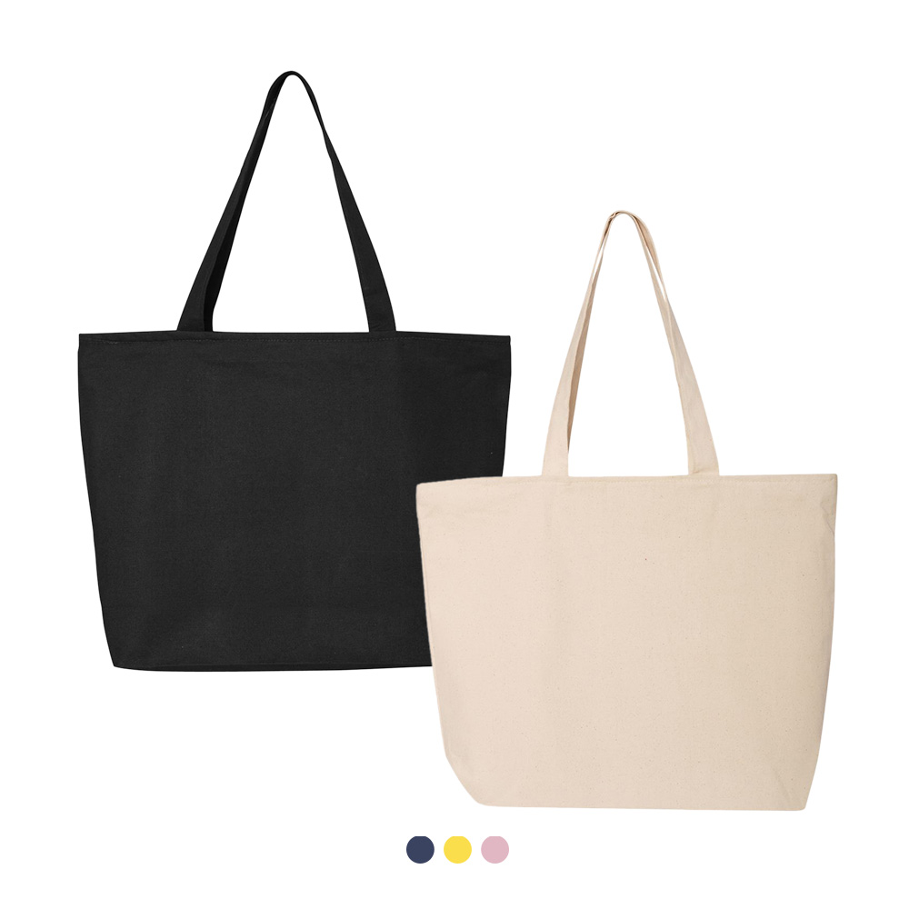 Q-Tees 큐티 25L 대용량 지퍼 토트백 Q611 - 상세 이미지 2