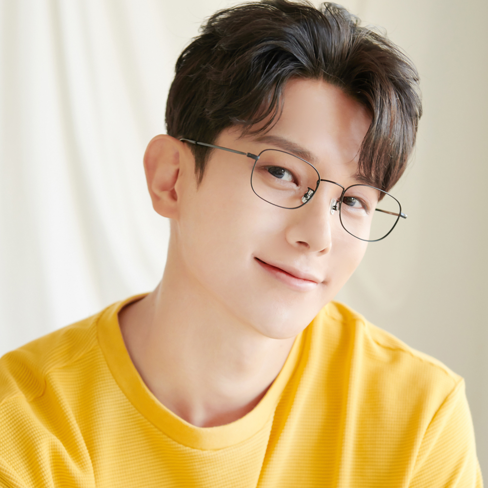 동글이 안경 사각 티타늄 안경테 - 상세 이미지 4