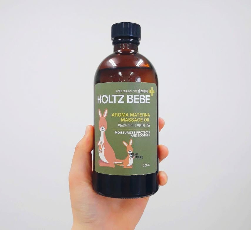 홀츠베베 천연 임산부 오일 300ml 마사지오일 튼살오일 + 홀츠베베 100% 골든 호호바 베이비 오일 60ml 2종 세트 - 상세 이미지 2