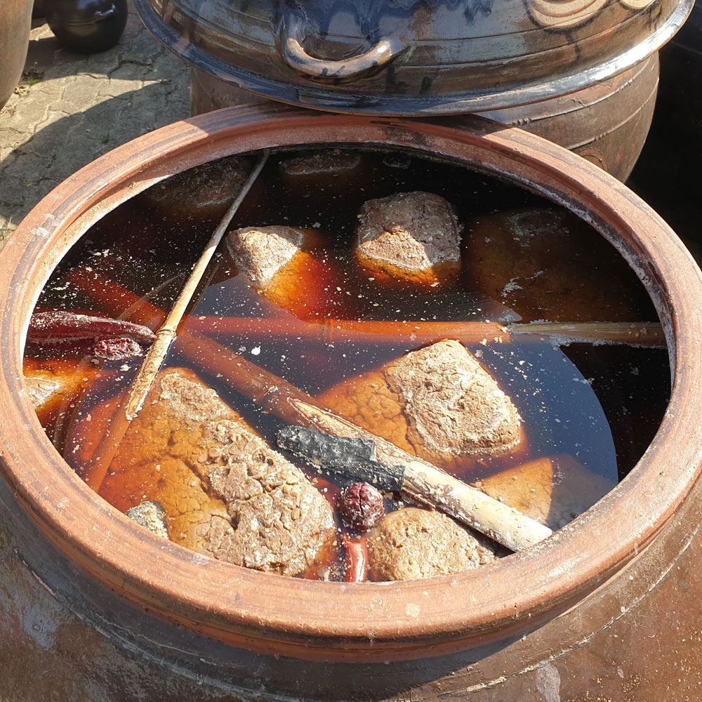 국산콩된장 조선 순창 재래식 집된장 2kg 김점례할머니 - 상품 이미지