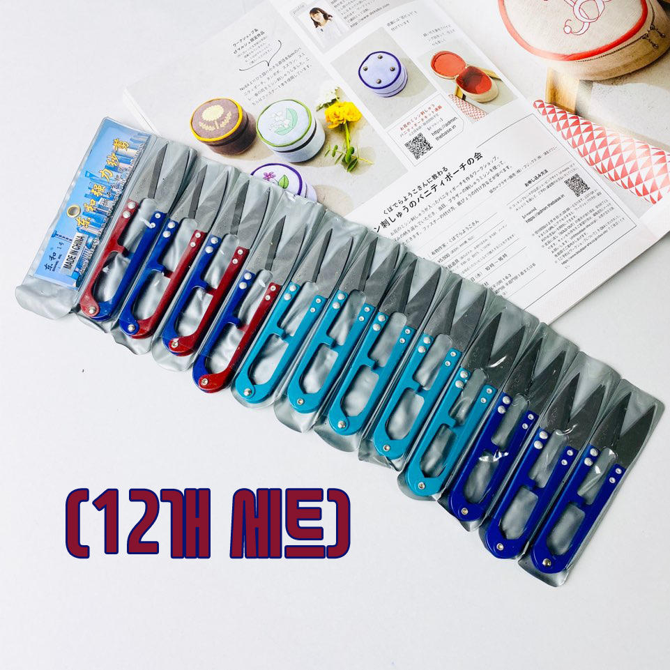 12개) STS빅쪽가위-12.5cm - 상품 이미지