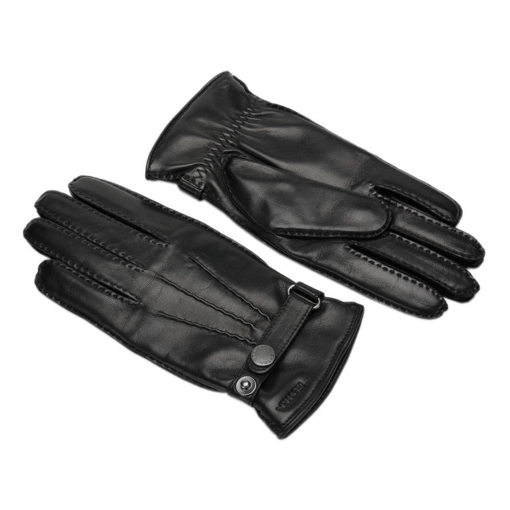 헤스트라 제이크 이태리 램 나파 블랙 23530 100- 남자 남성 방한 가죽 장갑