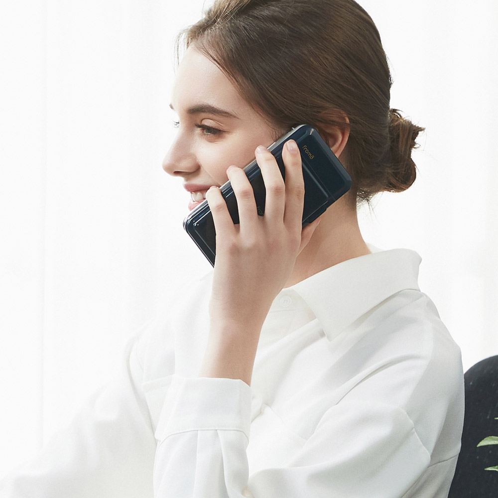 프롬비 척붙는 고속 무선 보조배터리 10000mAh 네이비 - 상세 이미지 4