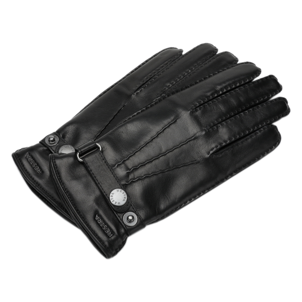 헤스트라 제이크 이태리 램 나파 블랙 23530 100- 남자 남성 방한 가죽 장갑