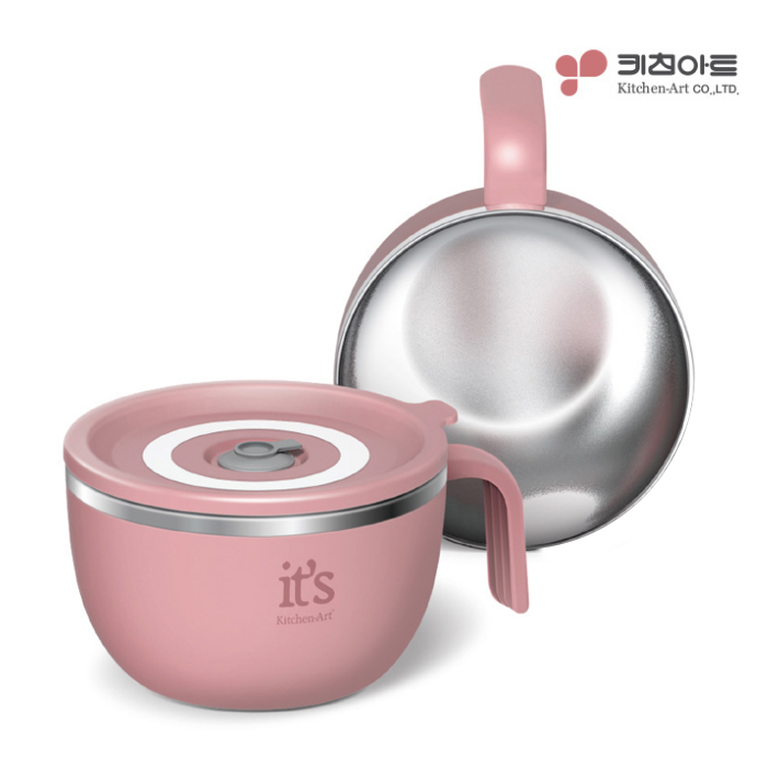 키친아트 라팔 스텐 핸들 라면기 / 면기 면그릇 2P 세트 - 상세 이미지 2