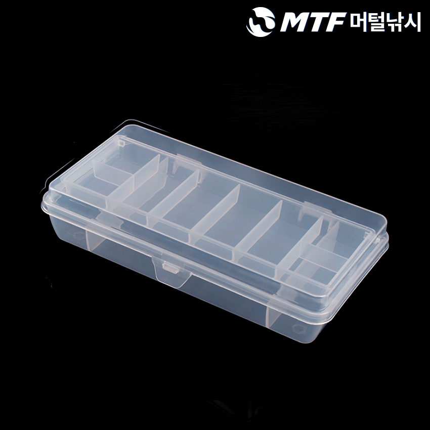 다용도 반투명 2단 전천후 소품 태클박스 민물 바다 루어 케이스 - 상세 이미지 3