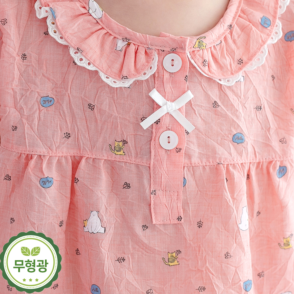유아 어린이 잠옷 남아 여아 예쁜 가족 파자마 /N헬로(면) - 상세 이미지 5