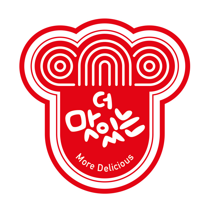 더맛있는. 스토어 로고