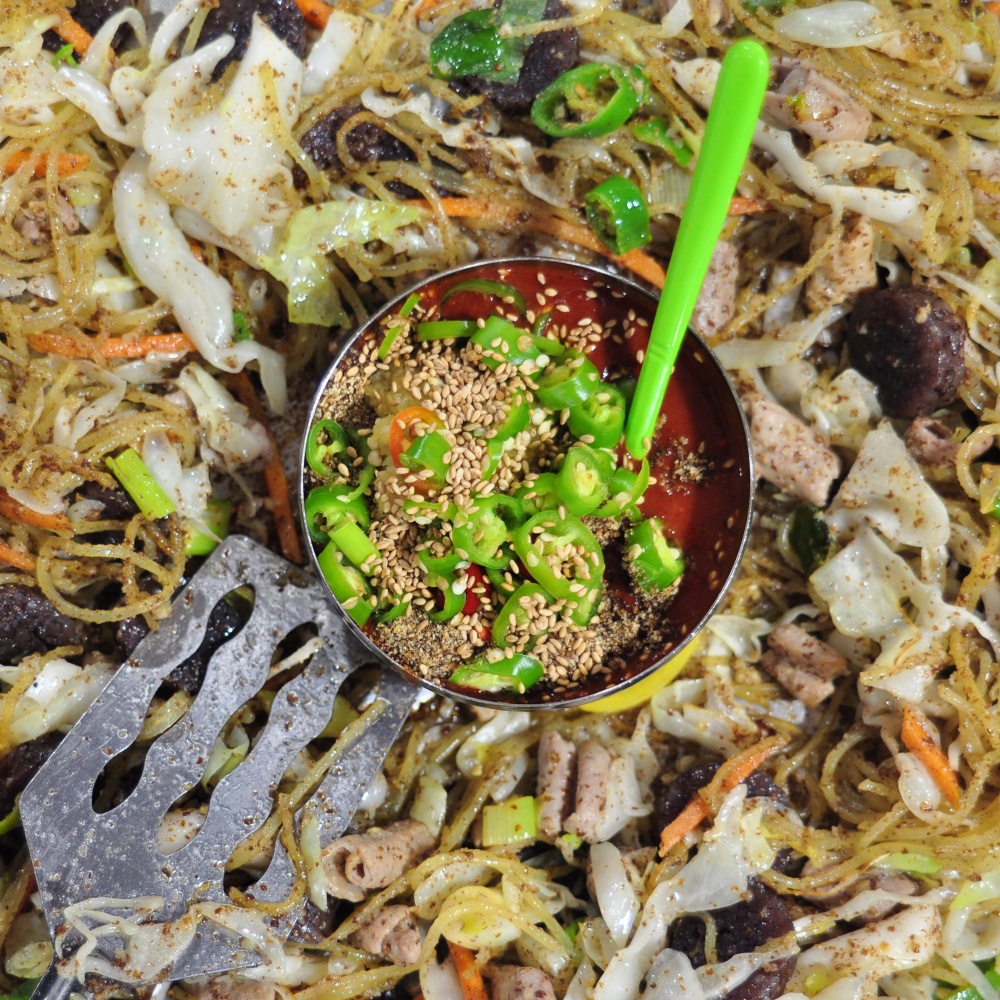 신림동 백순대 호남집 찹쌀순대 야채곱창 신림백순대 타운 순대볶음 - 상세 이미지 3