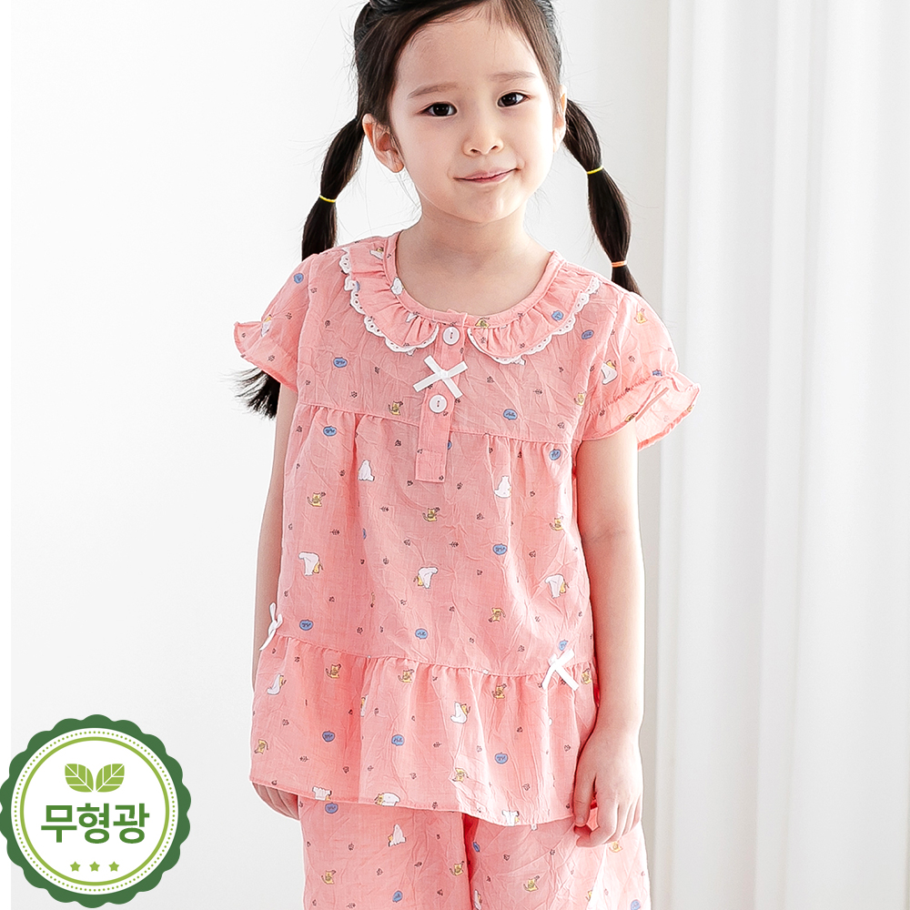 유아 어린이 잠옷 남아 여아 예쁜 가족 파자마 /N헬로(면) - 상세 이미지 4