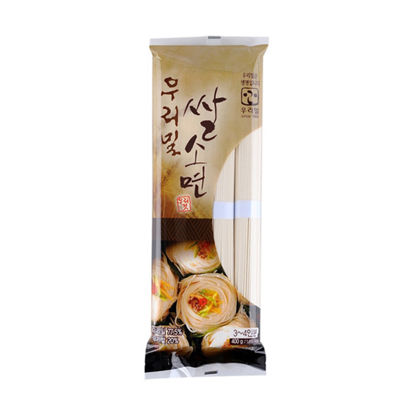 우리밀 쌀소면(400g)×20입 박스 [서울샵] - 상세 이미지 2