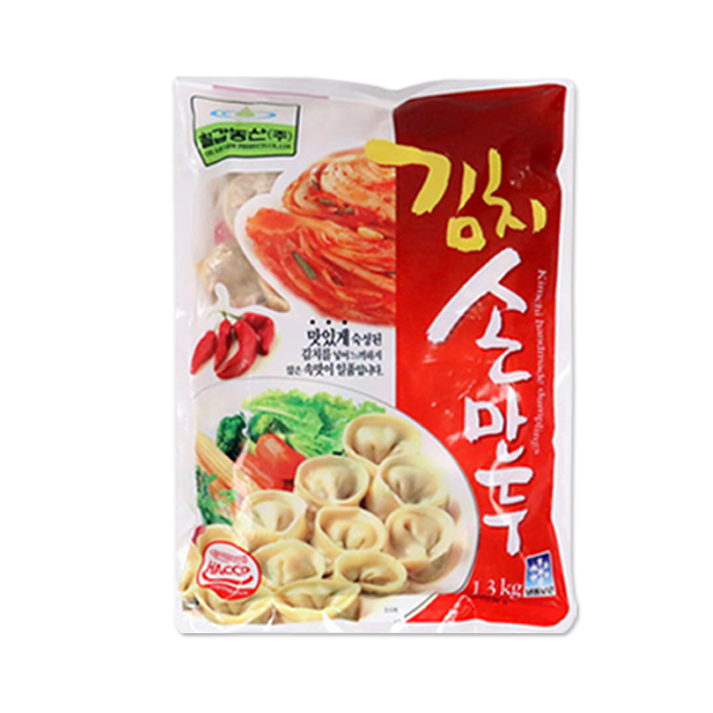 칠갑농산 대용량 만두 1.3kg 1+1 고기 김치 손만두 군만두