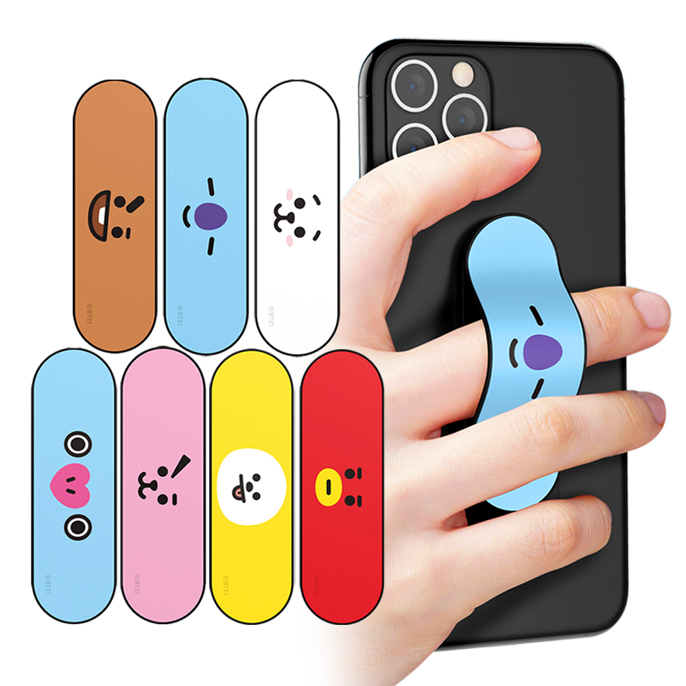 모모스틱 BT21 스마트링 핸드폰 그립 핑거링 스마트톡 거치대 - 상세 이미지 4