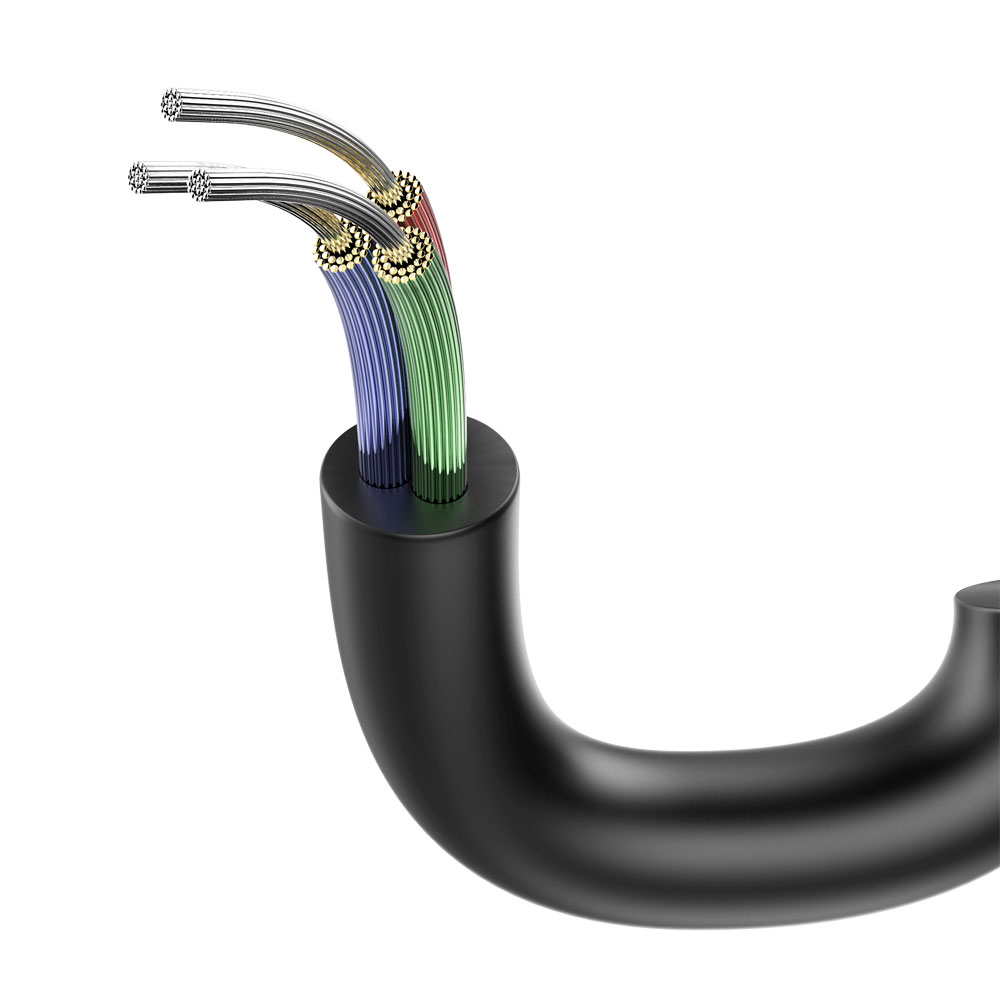 유그린 3.5mm 스테레오 고급형 TRS AUX 연장케이블 AV118-3 2m, 1개 - 상세 이미지 3