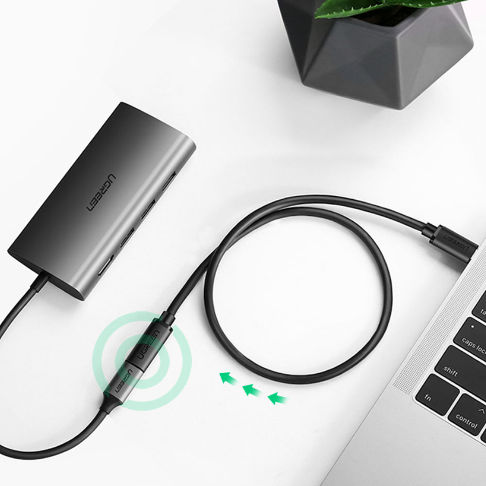 유그린 USB 3.1 Gen1 C타입 고속 연장케이블 0.5m - 상세 이미지 4