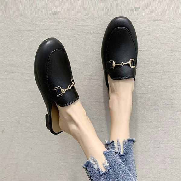 슈즈클래스 여자 뮬 블로퍼 (슬리퍼 구두 여름 방수 발편한)